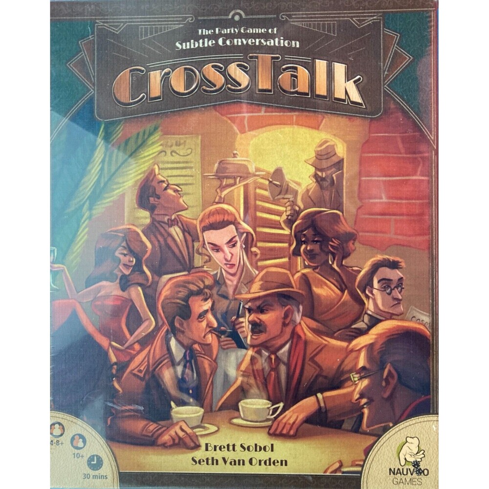 CrossTalk the Party Game of Subtle Conversation 2017 Nanuvoo Games New & Sealed
